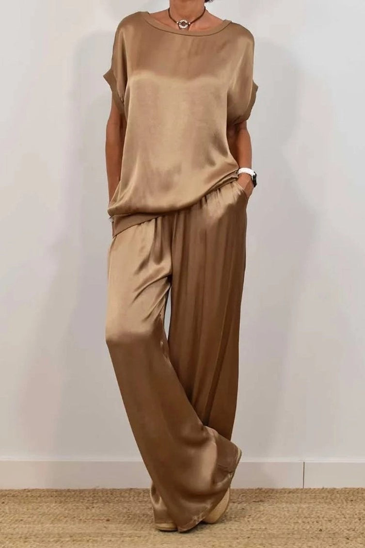 Marina | Conjunto elegante con drapeado