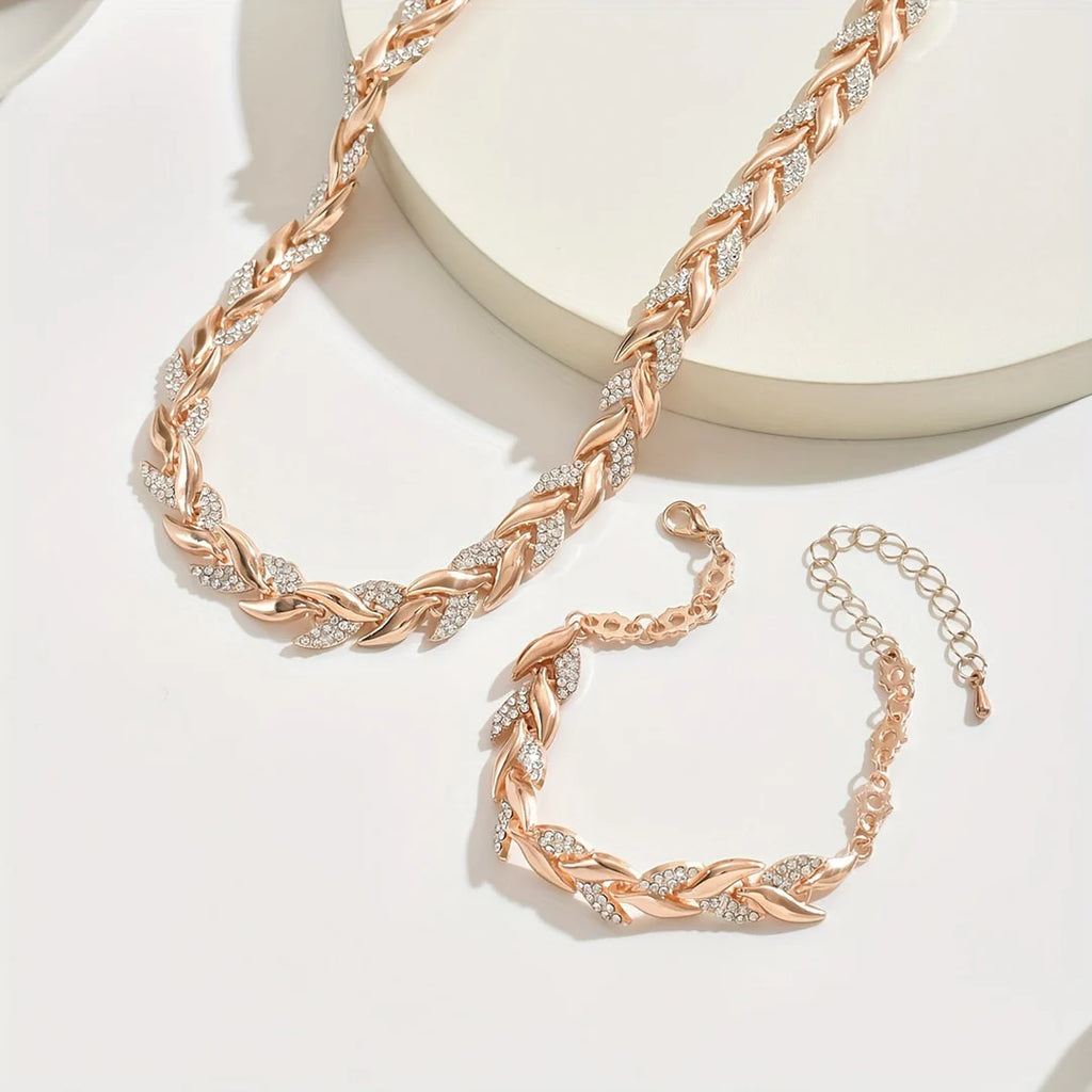Alba | Conjunto colgante y brazalete