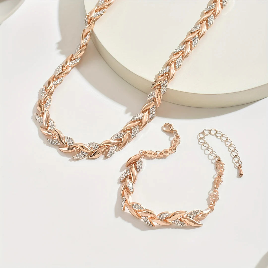 Alba | Conjunto colgante y brazalete