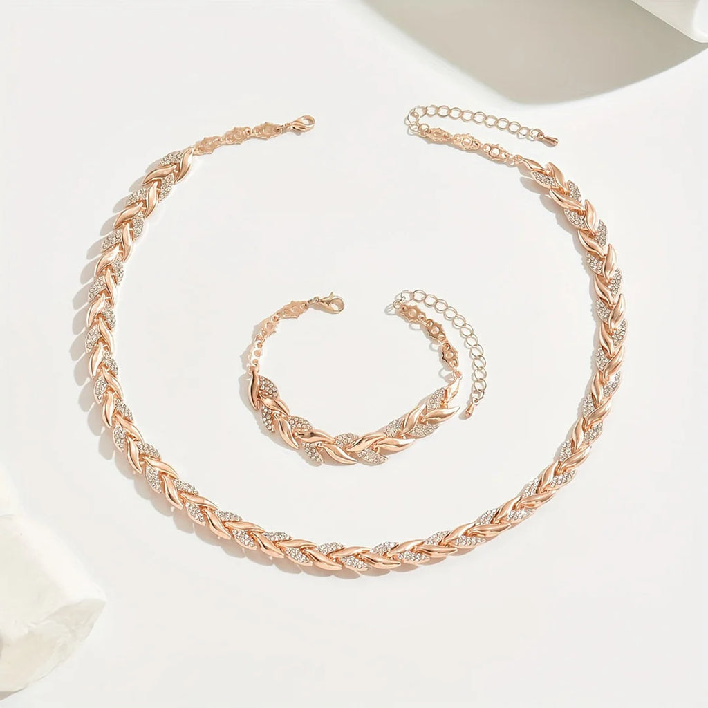 Alba | Conjunto colgante y brazalete