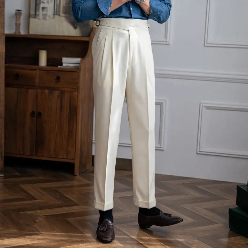 Sergio | Pantalones plisados