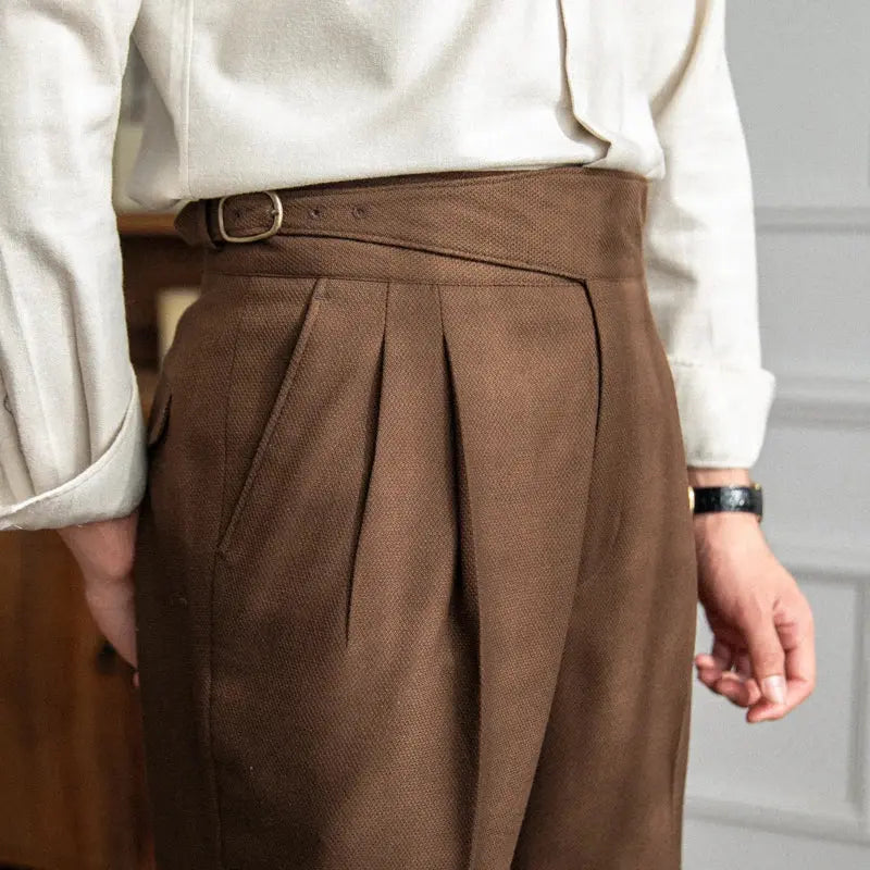 Sergio | Pantalones plisados