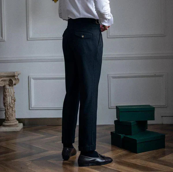 Sergio | Pantalones plisados