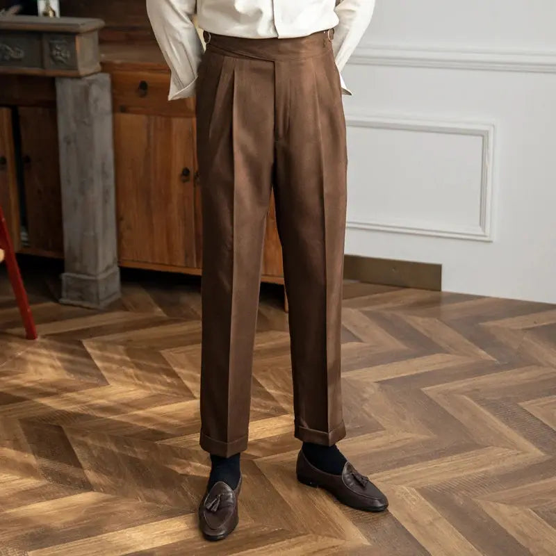 Sergio | Pantalones plisados