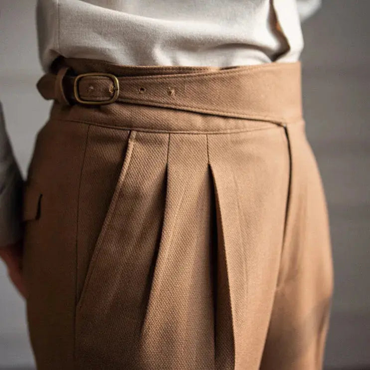 Sergio | Pantalones plisados