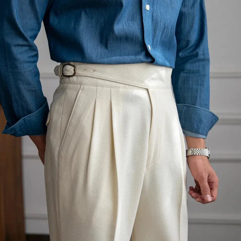 Sergio | Pantalones plisados