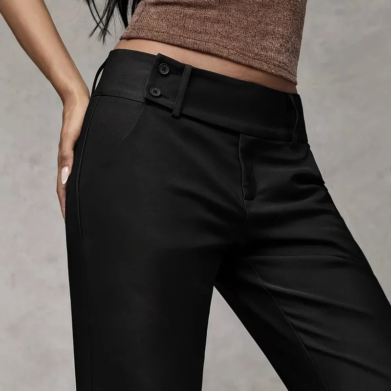 Laia | Pantalones de sastrería de alta calidad con un elegante corte recto