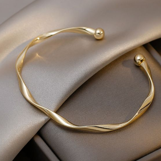 Alexandra | Elegante pulsera dorados